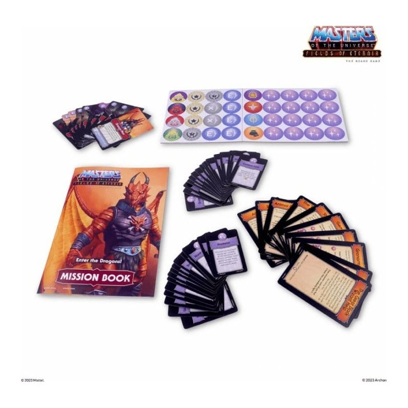 Masters of the Universe extension jeu de plateau Fields of Eternia - Enter the Dragons! *ALLEMAND*
