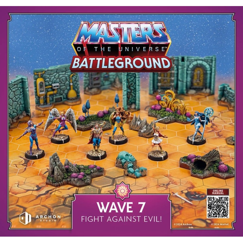 Masters of the Universe: Battleground jeu de figurines Wave 7: The Great Rebellion *ANGLAIS*