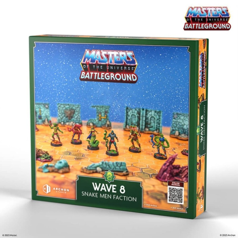 Masters of the Universe: Battleground jeu de figurines Wave 8: Snake Men Faction *ALLEMAND*