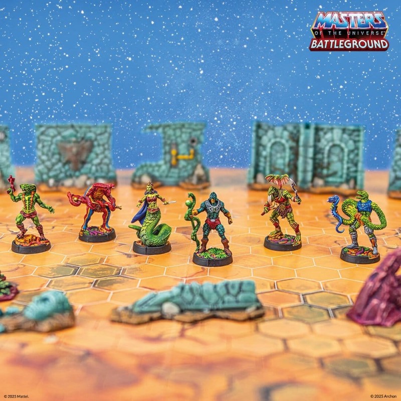 Masters of the Universe: Battleground jeu de figurines Wave 8: Snake Men Faction *ALLEMAND*