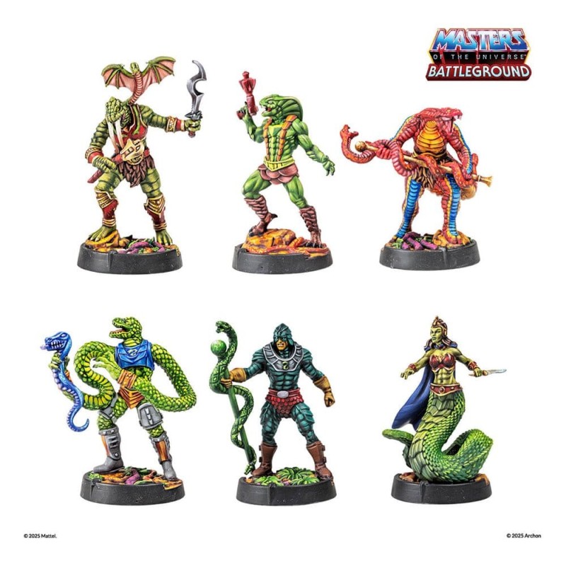 Masters of the Universe: Battleground jeu de figurines Wave 8: Snake Men Faction *FRANÇAIS*