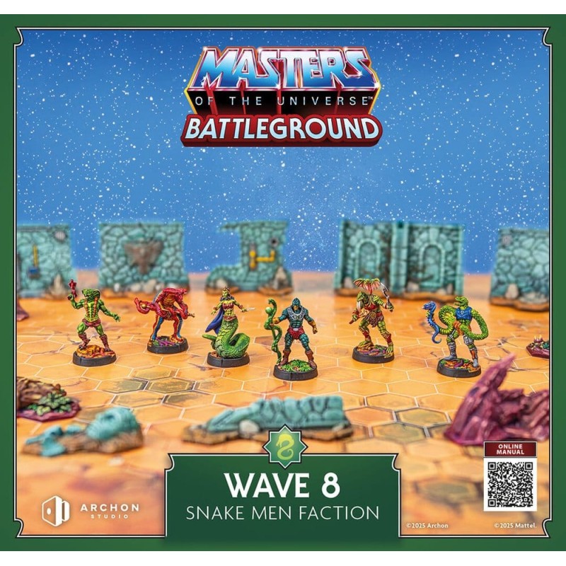 Masters of the Universe: Battleground jeu de figurines Wave 8: Snake Men Faction *FRANÇAIS*