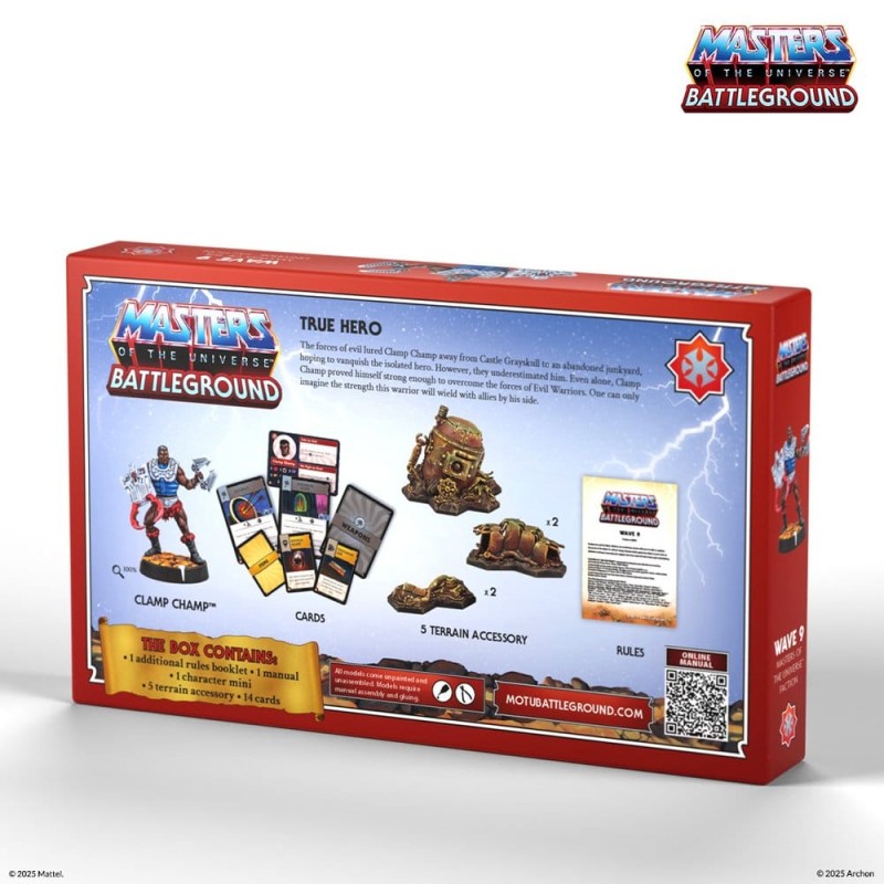 Masters of the Universe: Battleground Miniatures Game Wave 9: Masters of the Universe Faction *German Version*