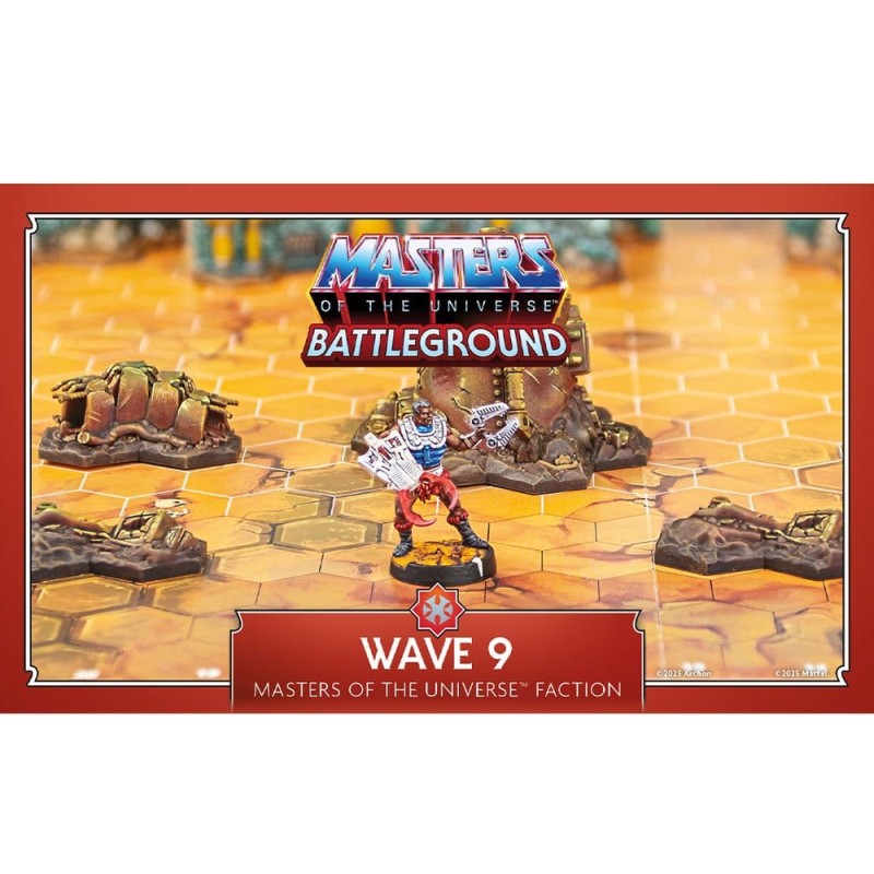 Masters of the Universe: Battleground Miniatures Game Wave 9: Masters of the Universe Faction *German Version*