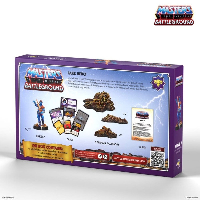 Masters of the Universe: Battleground jeu de figurines Wave 9: Evil Warriors Faction *ANGLAIS*