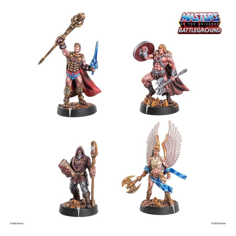 Masters of the Universe: Battleground Miniatures Game Wave 10: Preternian Heroes Faction *French Version*