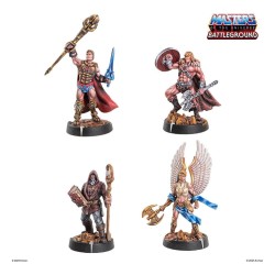 Masters of the Universe: Battleground Miniatures Game Wave 10: Preternian Heroes Faction *Italian Version*