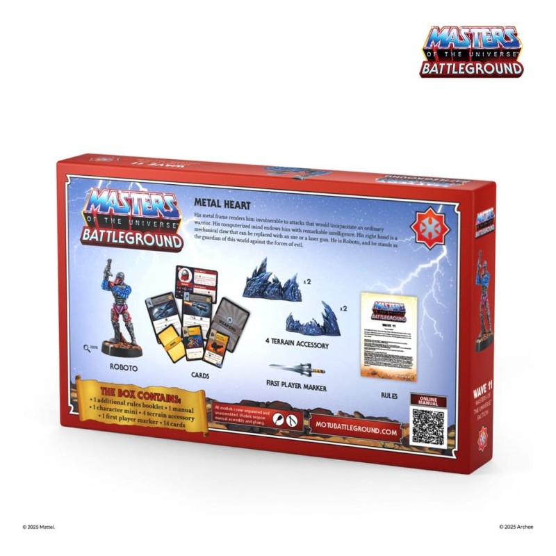 Masters of the Universe: Battleground jeu de figurines Wave 11: MOTU Faction (Roboto) *ALLEMAND*