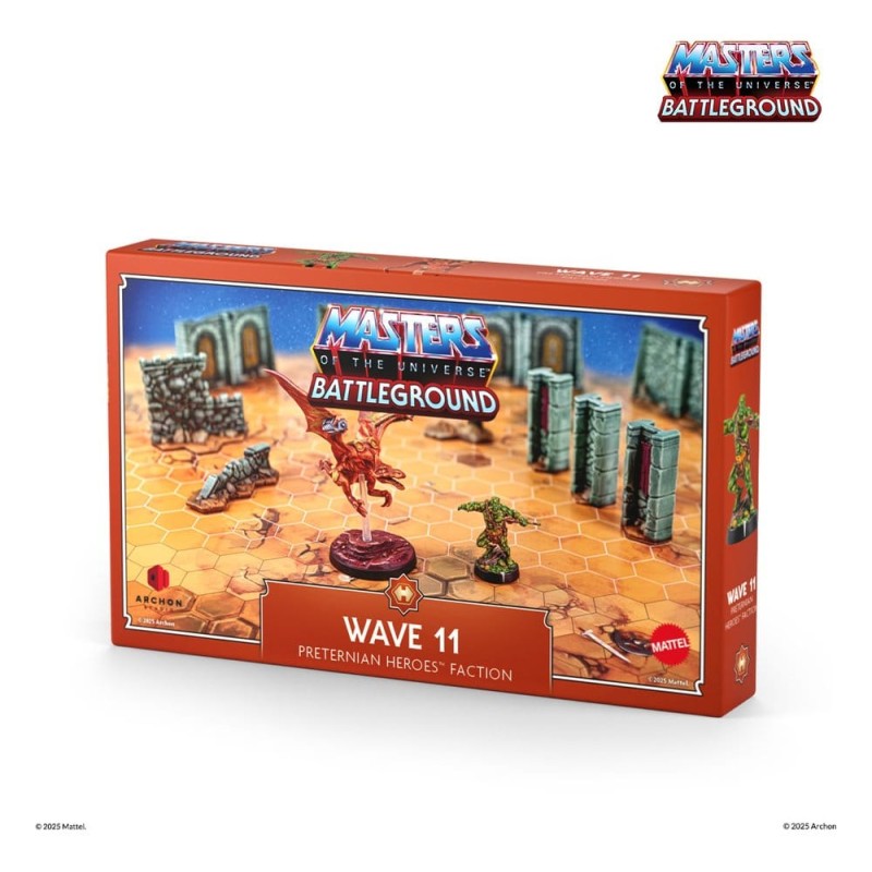 Masters of the Universe: Battleground jeu de figurines Wave 11: Preternian Heroes Moss Man / Turbodactyl *FRANÇAIS*