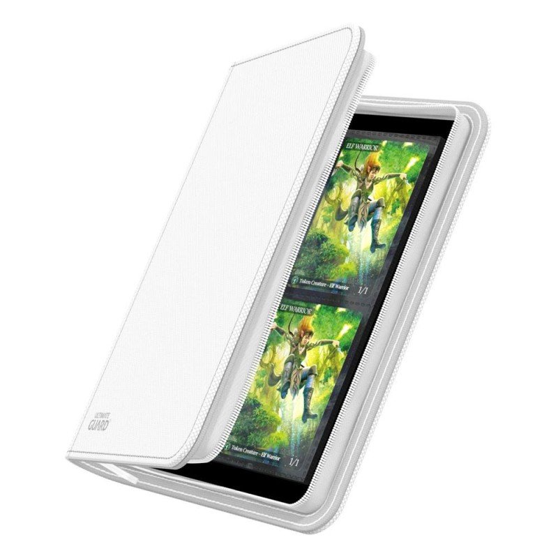 Ultimate Guard - Zipfolio 160 - 8-Pocket XenoSkin Blanc | 4260250077245