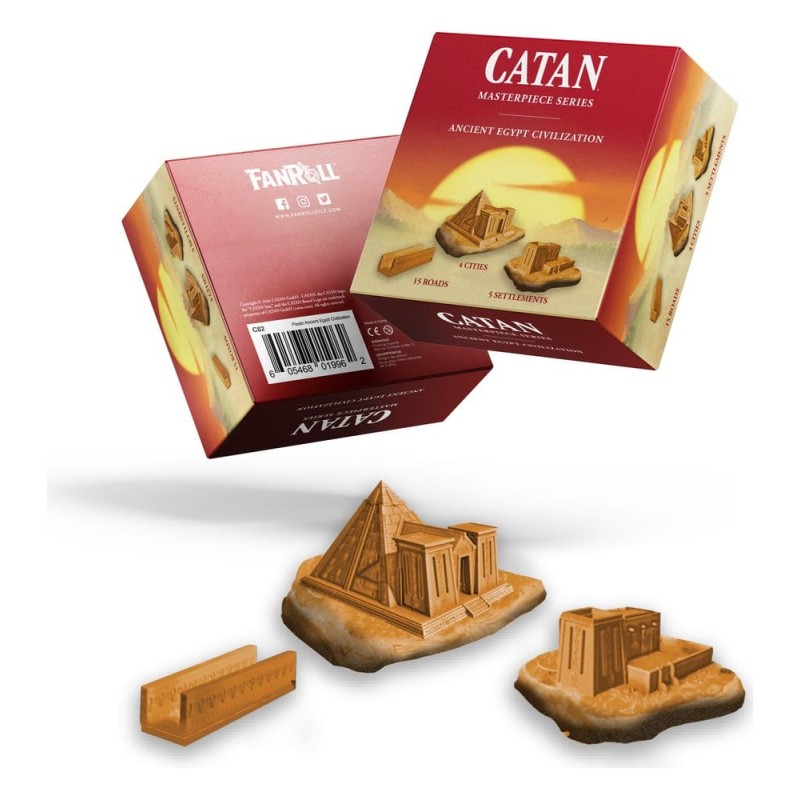 Catan Masterpiece Series Mini figures Set Egypt