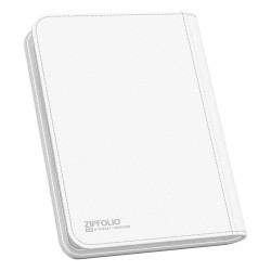 Ultimate Guard - Zipfolio 160 - 8-Pocket XenoSkin Blanc | 4260250077245