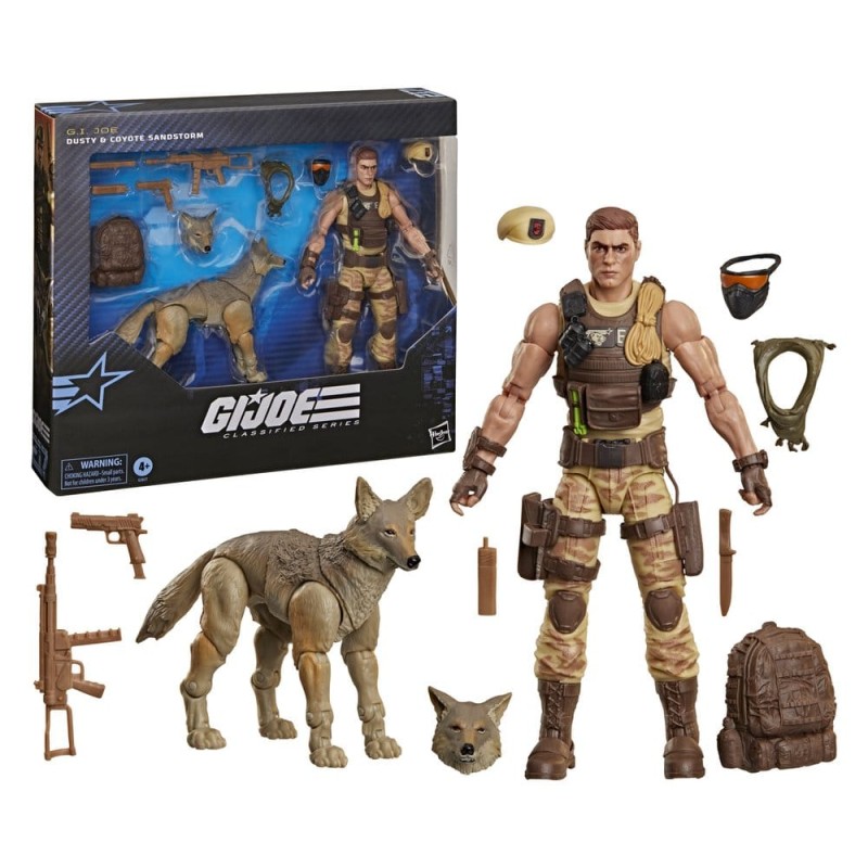 G.I. Joe Classified Series Action Figure no.217 Dusty & Coyote Sandstorm 15 cm
