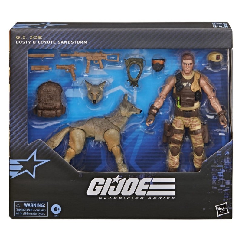 G.I. Joe Classified Series Action Figure no.217 Dusty & Coyote Sandstorm 15 cm