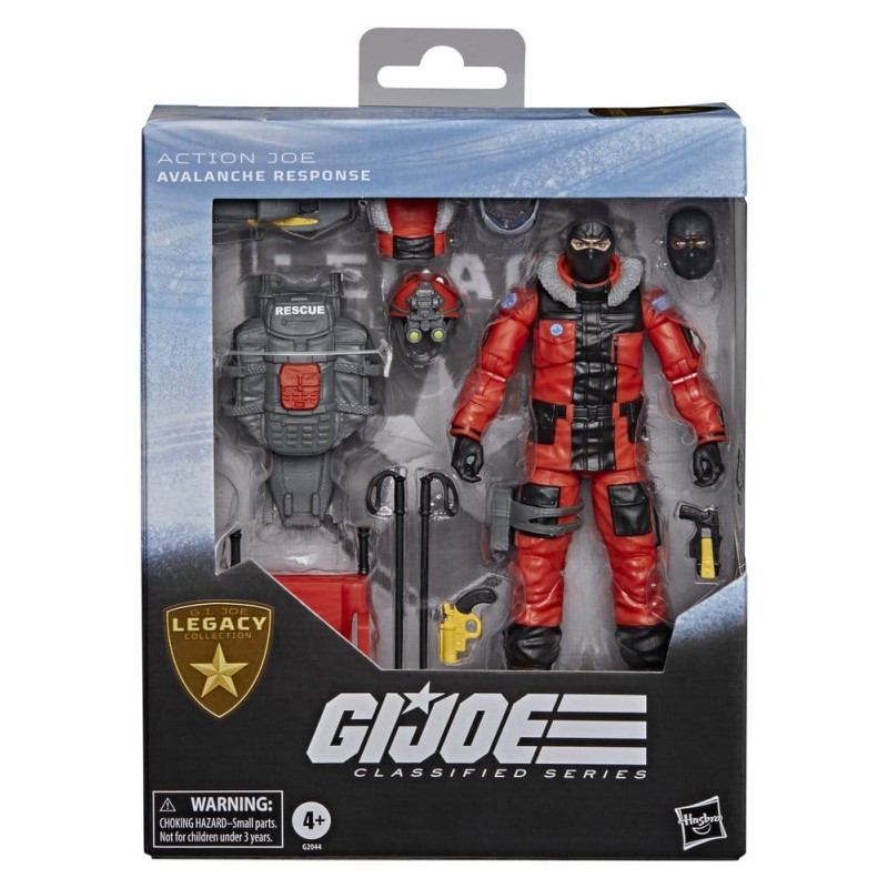 G.I. Joe Classified Series Legacy Collection figurine Action Joe - Avalanche Response 15 cm