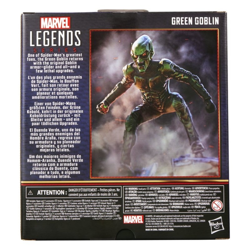 Spider-Man: No Way Home Marvel Legends figurine Green Goblin 15 cm