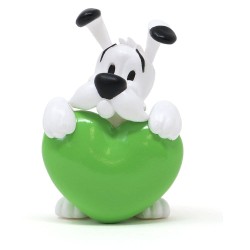 Astérix figurine PVC Idéfix Green Heart 4,5 cm