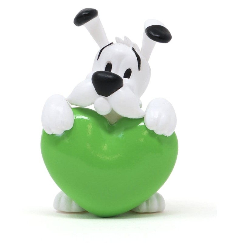 Astérix figurine PVC Idéfix Green Heart 4,5 cm
