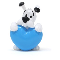 Astérix figurine PVC Idéfix Blue Heart 4,5 cm