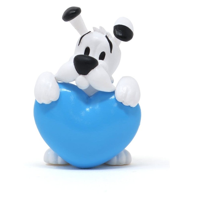 Astérix figurine PVC Idéfix Blue Heart 4,5 cm