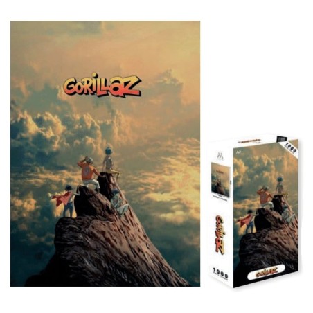 Gorillaz: puzzle 1000 pièces