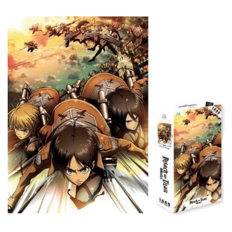 L'Attaque des Titans: puzzle 1000 pièces
