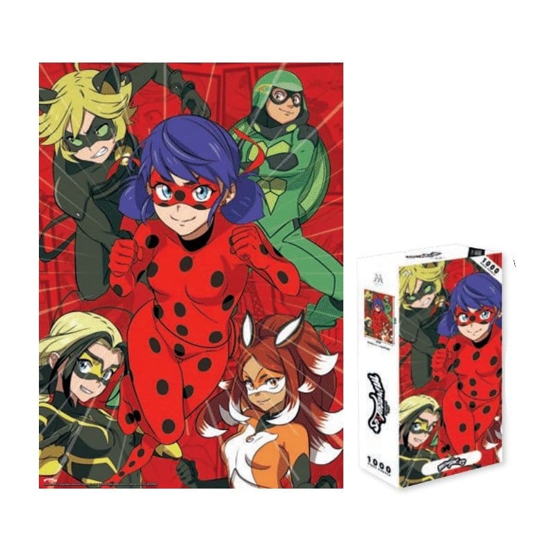 Miraculous (Manga Style): 1000-piece puzzle