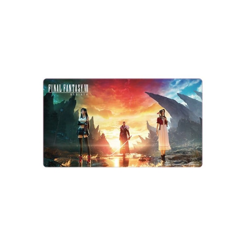 Final Fantasy VII Rebirth Tapis de jeu Key Art 61 x 34 cm