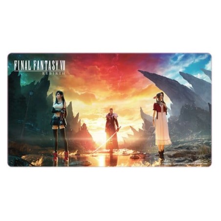 Final Fantasy VII Rebirth Tapis de jeu Key Art 61 x 34 cm