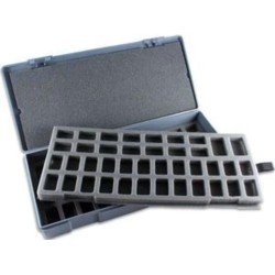 Chessex - Figure Storage Box for Large Figures (80 Figures) | 601982000905