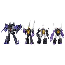 Transformers Dramatic Capture Series pack 4 figurines Decepticons Part 2