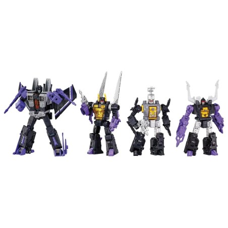 Transformers Dramatic Capture Series pack 4 figurines Decepticons Part 2