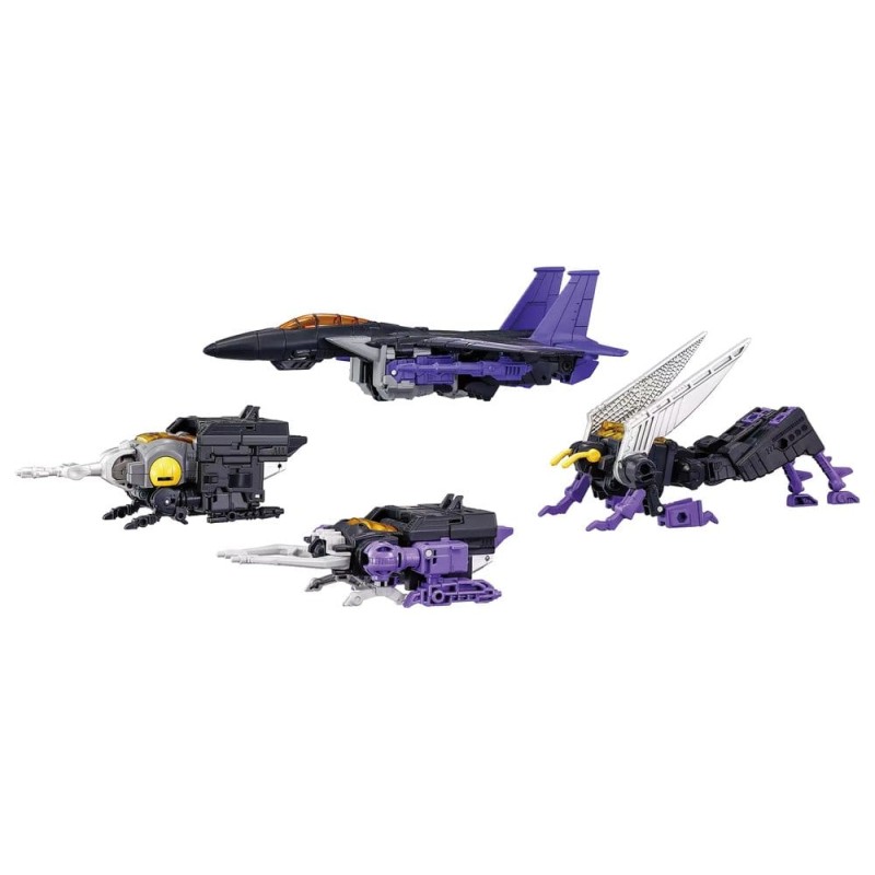 Transformers Dramatic Capture Series pack 4 figurines Decepticons Part 2