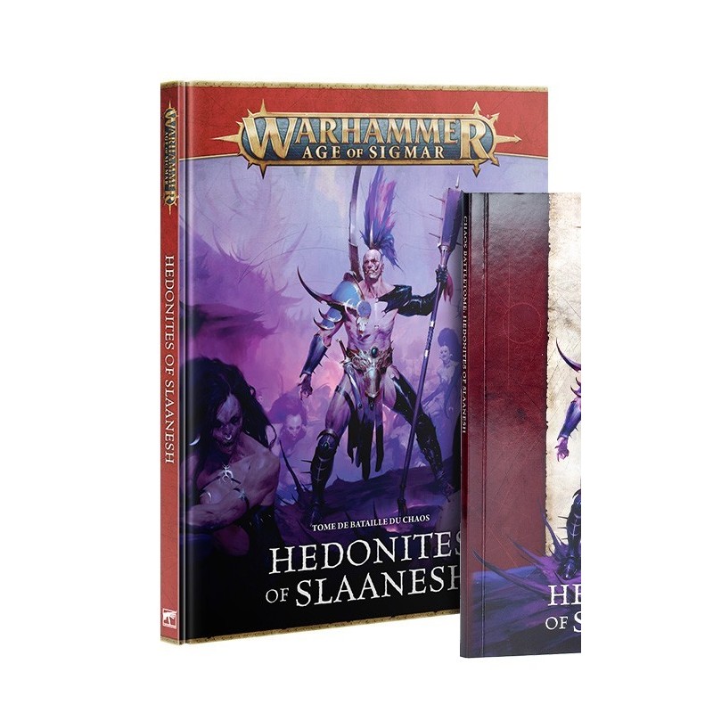 Warhammer Age Of Sigmar - Hedonites Of Slaanesh : Tome De Bataille Du Chaos