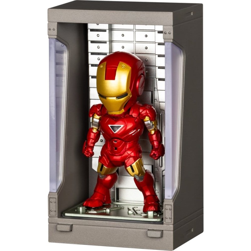 Marvel blind box assortiment Mini Egg Iron Man Hall of Armor figurines mini (6) 8 cm
