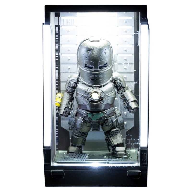 Marvel blind box assortiment Mini Egg Iron Man Hall of Armor figurines mini (6) 8 cm