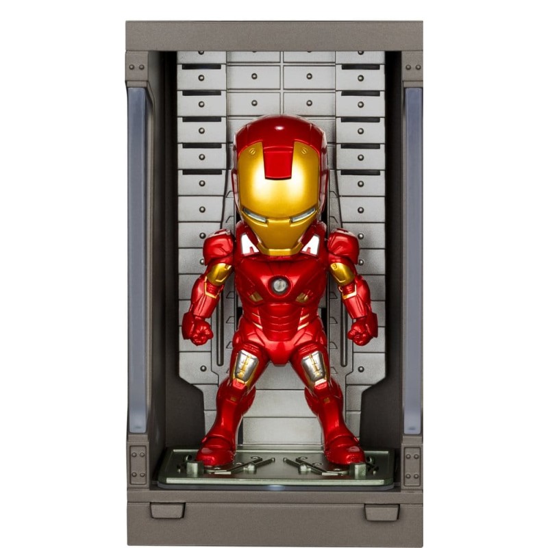Marvel blind box assortiment Mini Egg Iron Man Hall of Armor figurines mini (6) 8 cm