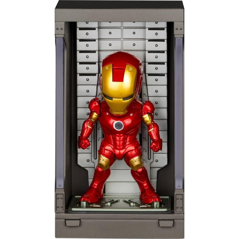 Marvel blind box assortiment Mini Egg Iron Man Hall of Armor figurines mini (6) 8 cm