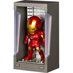 Marvel blind box assortiment Mini Egg Iron Man Hall of Armor figurines mini (6) 8 cm