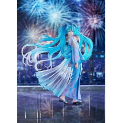 Character Vocal Series 01: Hatsune Miku figurine PVC 1/7 Music & Fire Works Ver. 23 cm