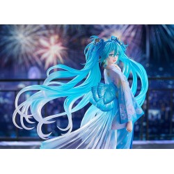 Character Vocal Series 01: Hatsune Miku figurine PVC 1/7 Music & Fire Works Ver. 23 cm