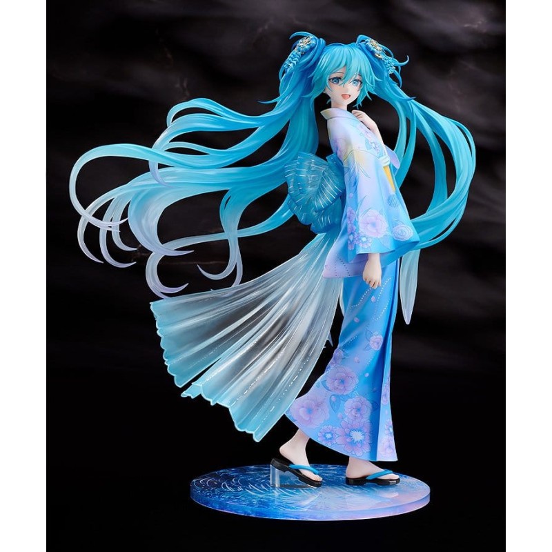 Character Vocal Series 01: Hatsune Miku PVC Figure 1/7 Music & Fire Works Ver. 23 cm