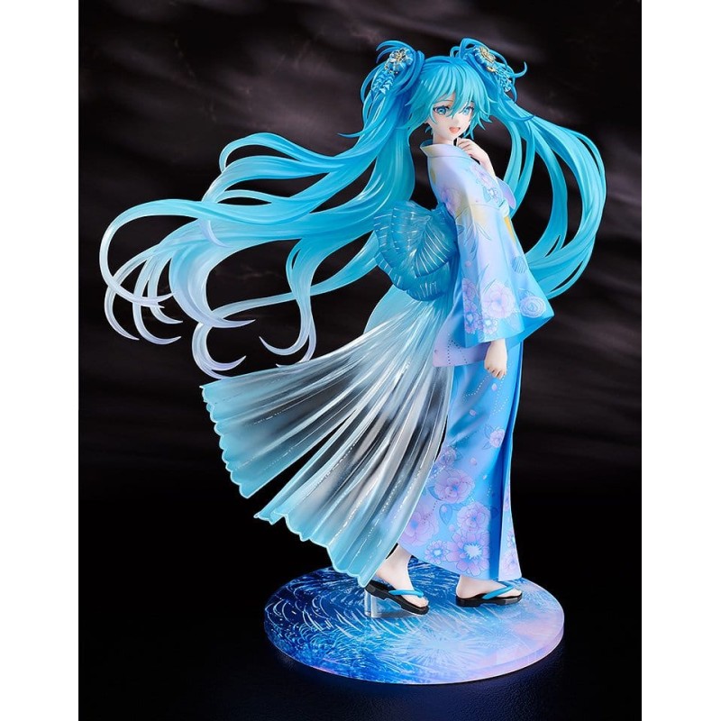 Character Vocal Series 01: Hatsune Miku PVC Figure 1/7 Music & Fire Works Ver. 23 cm