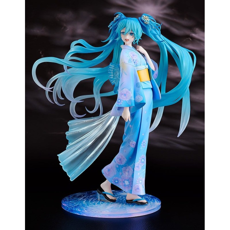 Character Vocal Series 01: Hatsune Miku figurine PVC 1/7 Music & Fire Works Ver. 23 cm