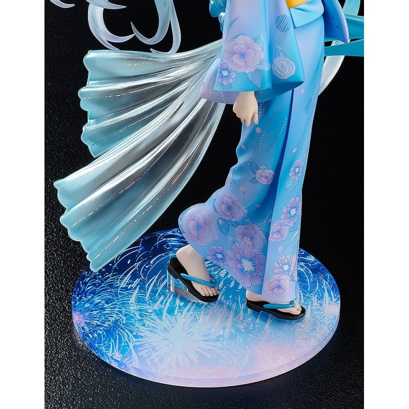 Character Vocal Series 01: Hatsune Miku figurine PVC 1/7 Music & Fire Works Ver. 23 cm