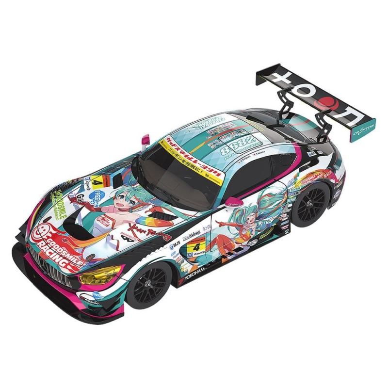 Hatsune Miku GT Project véhicule 1/64 Good Smile Hatsune Miku AMG 2016 Super GT Ver. 7 cm