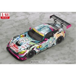 Hatsune Miku GT Project Vehicle 1/64 Good Smile Hatsune Miku AMG 2017 Super GT Ver. 7 cm