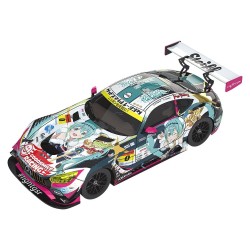 Hatsune Miku GT Project véhicule 1/64 Good Smile Hatsune Miku AMG 2018 SUPER GT Ver. 7 cm