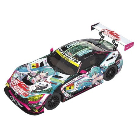 Hatsune Miku GT Project véhicule 1/64 Good Smile Hatsune Miku AMG 2019 SUPER GT Ver. 7 cm