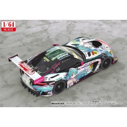 Hatsune Miku GT Project véhicule 1/64 Good Smile Hatsune Miku AMG 2019 SUPER GT Ver. 7 cm